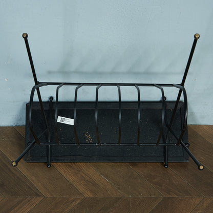 Belgian vintage tile top magazine rack #81782