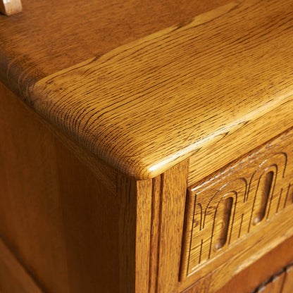British Oak Welsh Dresser/Cupboard #84628