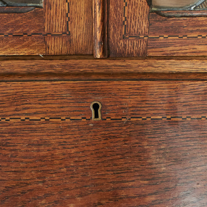 British Antique Bureau Bookcase #78934