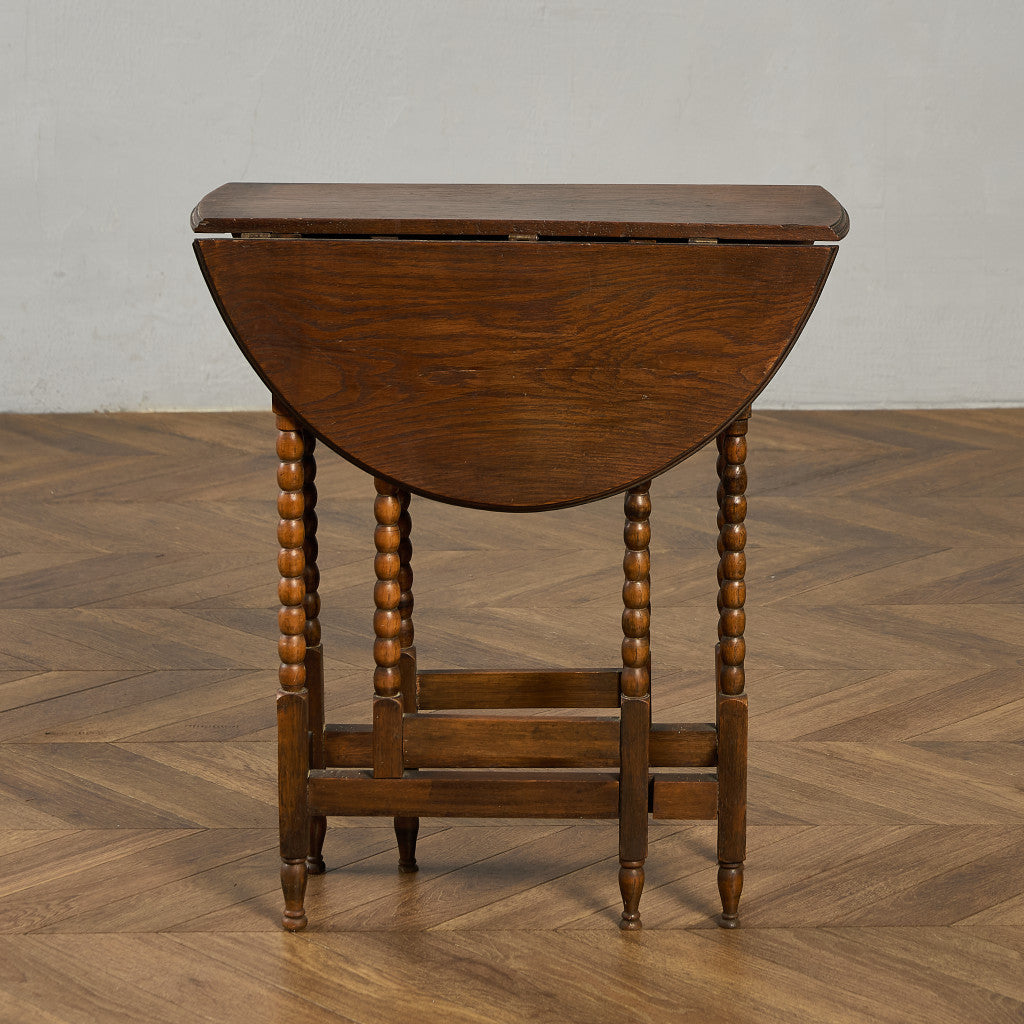 英国 クラシック ドロップリーフ ゲートレッグテーブル