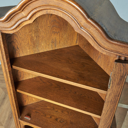 British Classic Oak Corner Cabinet #81946