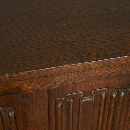 British Classic Oak Blanket Box #80311