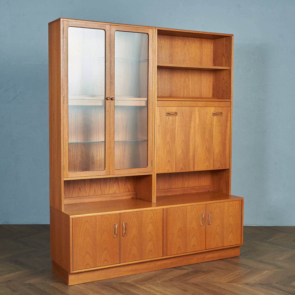G-PLAN Fresco 2-row wall unit / wall storage #83992