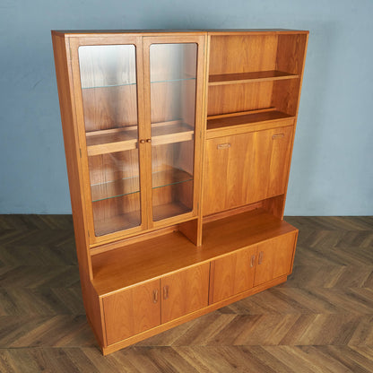 G-PLAN Fresco 2-row wall unit / wall storage #83992