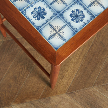 Nordic Vintage Tile Top Nesting Table #72166