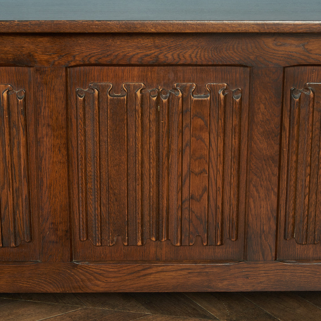 British Classic Oak Blanket Box #80311