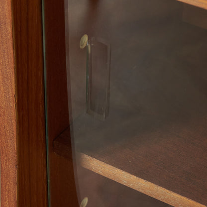 British Vintage Glass Cabinet #80383