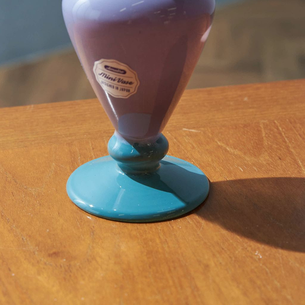 MINI VASE TWO TONE / Blue×Green