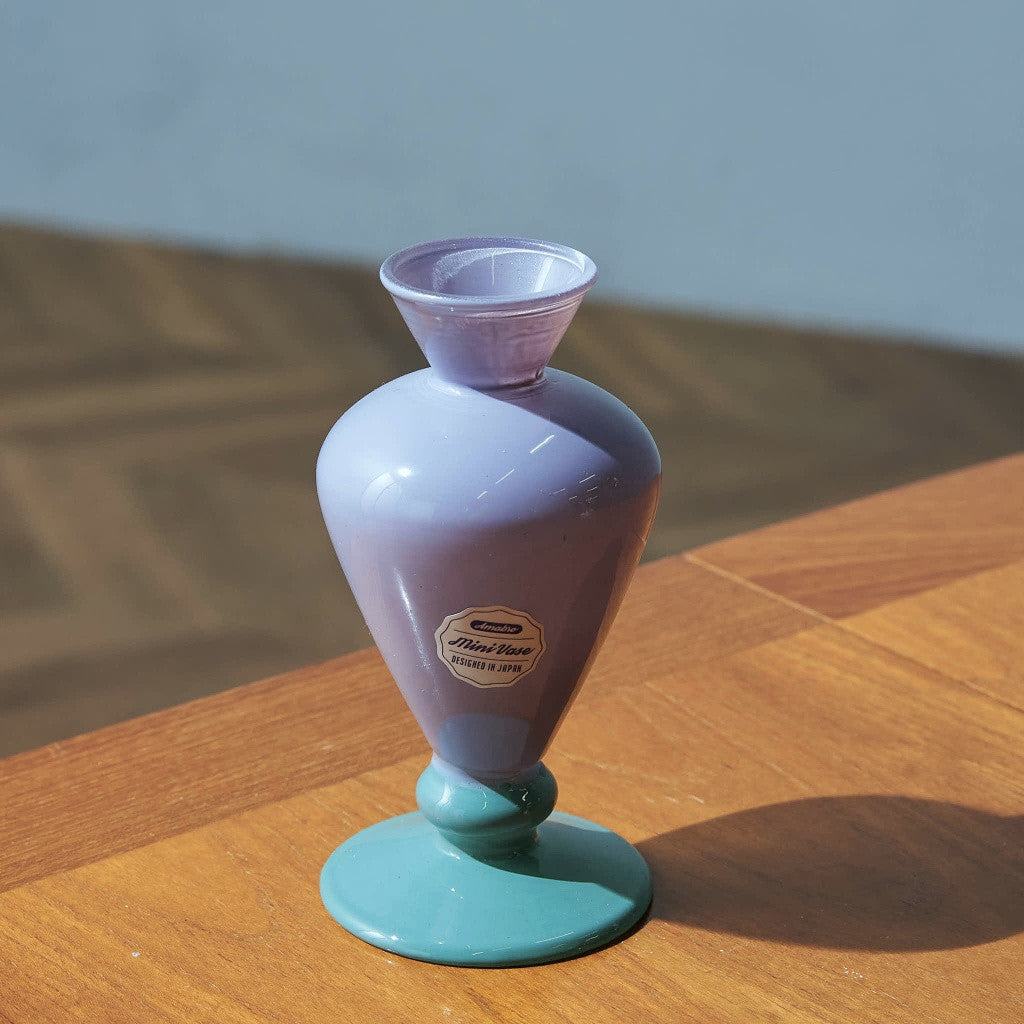 MINI VASE TWO TONE / Blue×Green