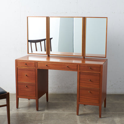Lough borough Furniture ヴィンテージ トリプルミラー ドレッシングデスク