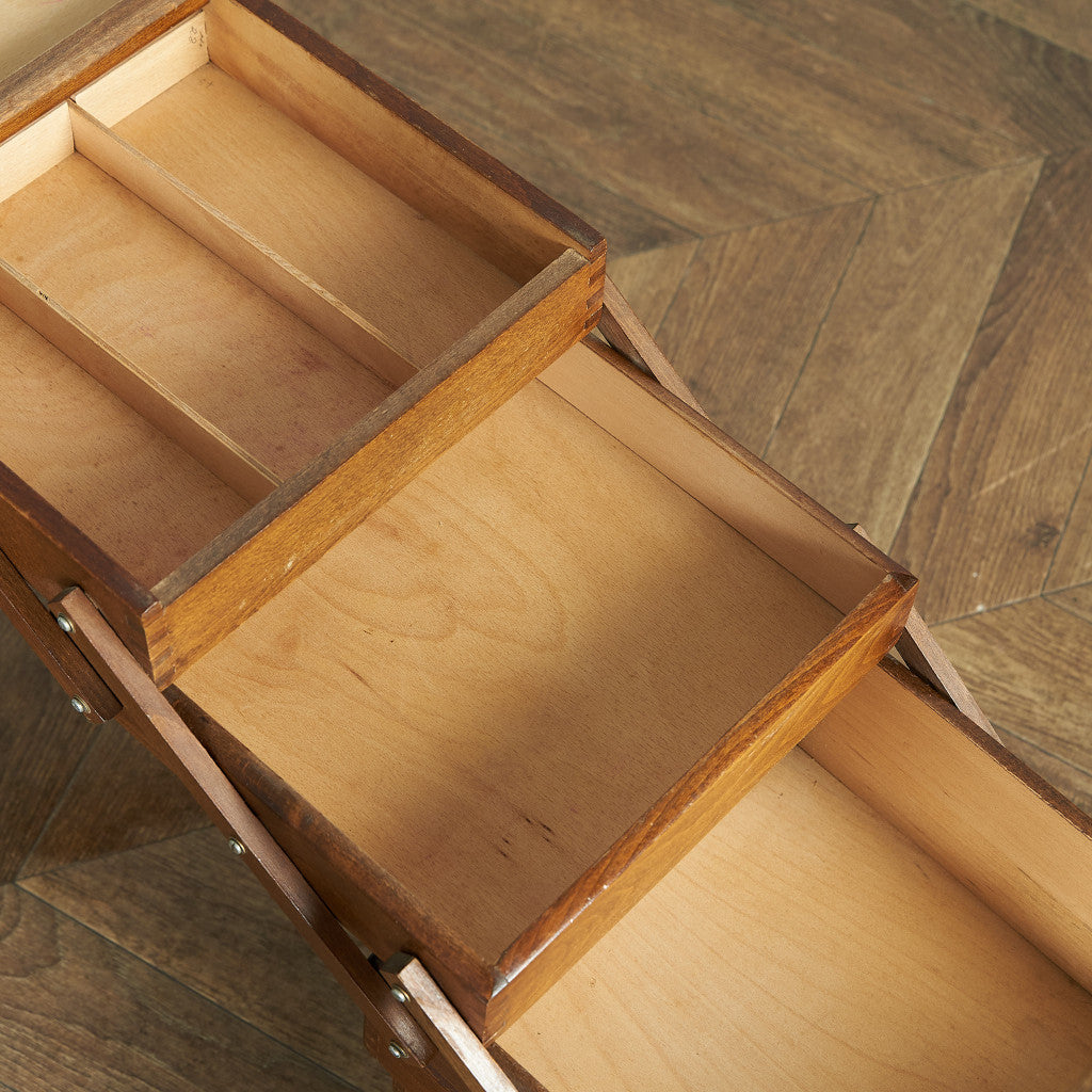 British Vintage Sewing Box #74734