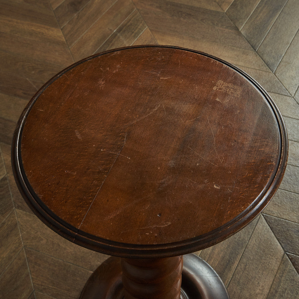 British Classic Burly Twist Leg Side Table #81725