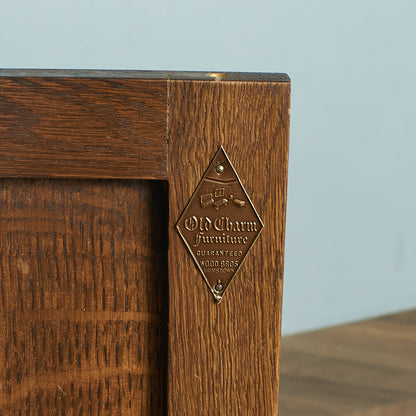 WOOD BROS Oak Cabinet #77405