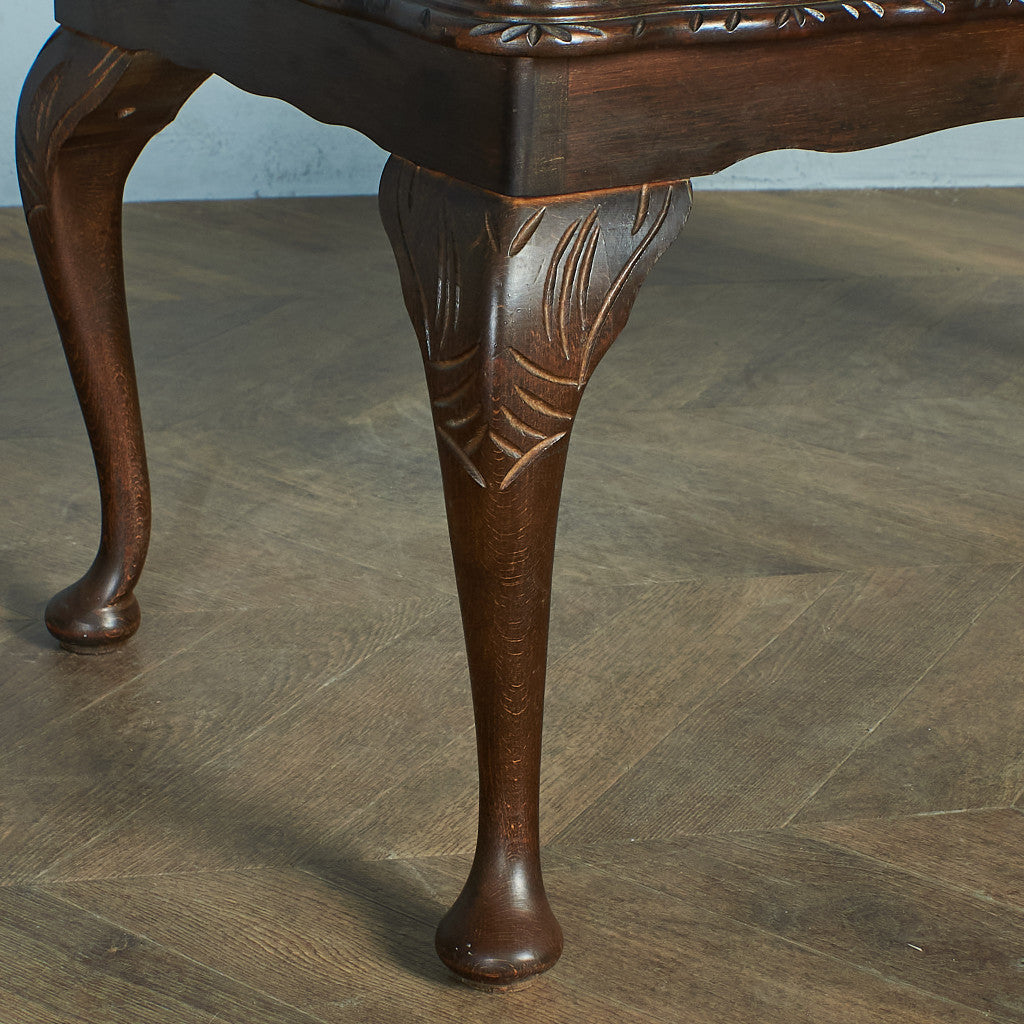 British classic glass top center table #78230