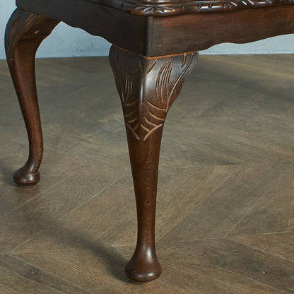 British classic glass top center table #78230