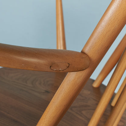 [67476][アーコール ERCOL]ヴィンテージ クエーカーロッキングチェア / ブルーラベル