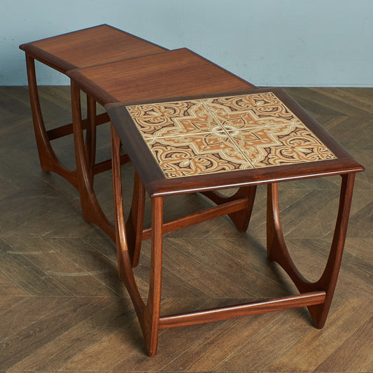 G-PLAN Astro Ceramic Tile Top Nesting Table (3552D) #77431