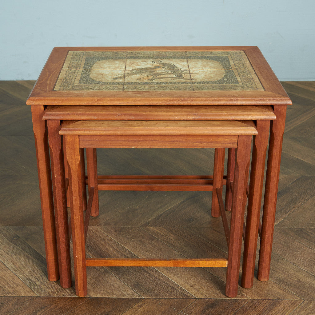 Denmark TOFTEN Tile Top Nesting Table #79360
