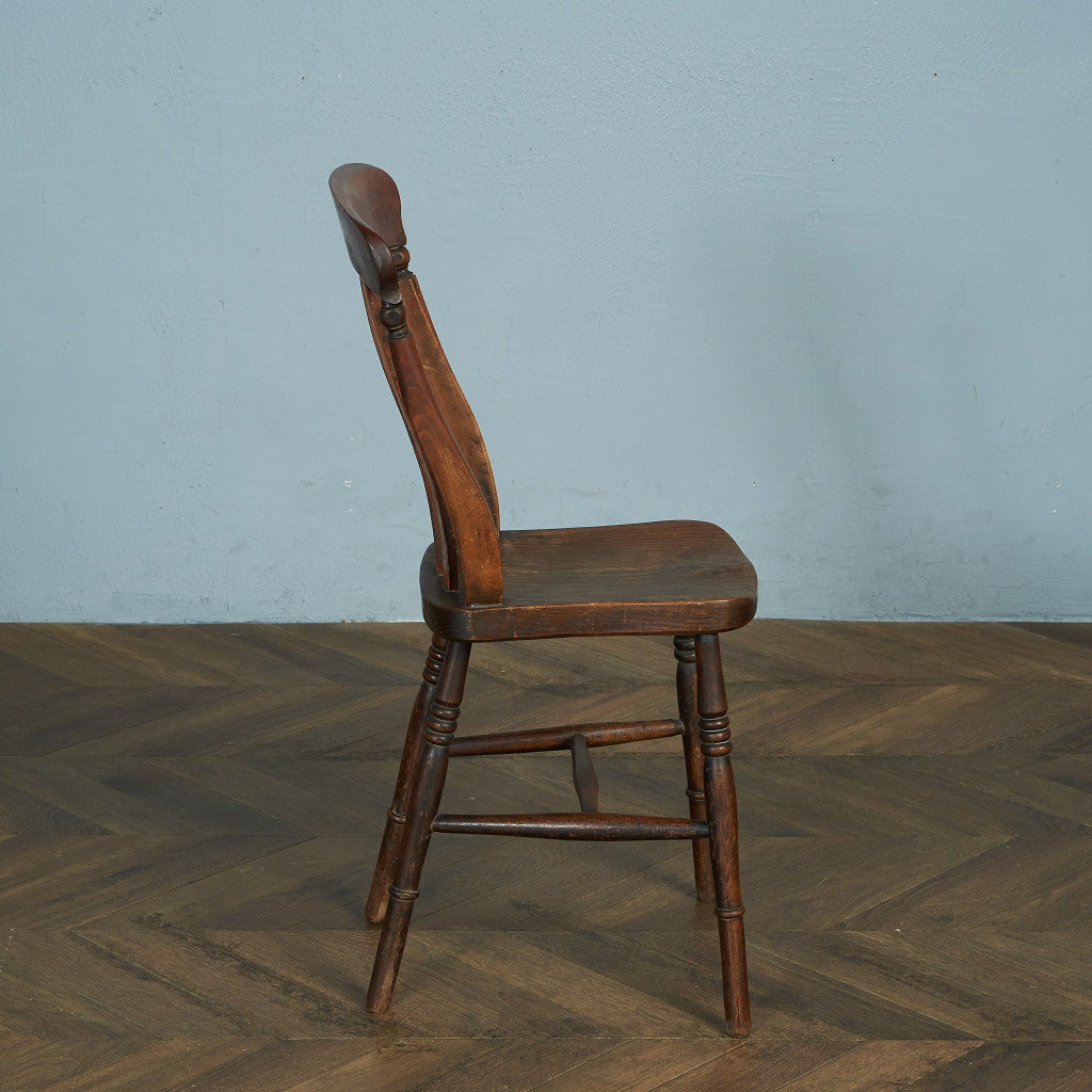 British antique kitchen chair #66129