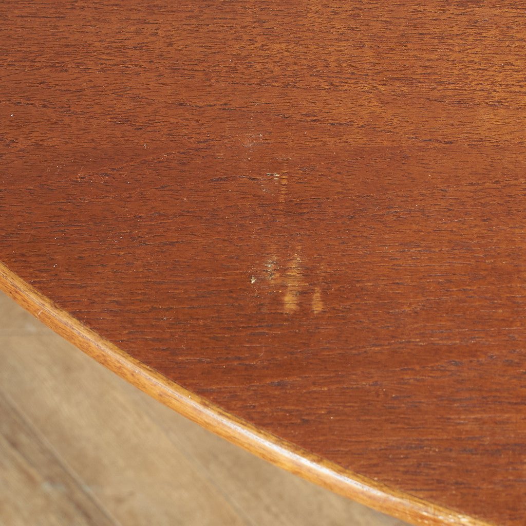 British vintage extension round dining table #74385