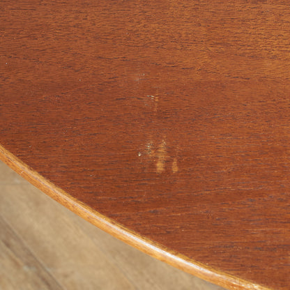 British vintage extension round dining table #74385