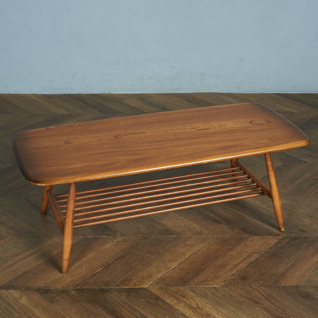 ERCOL アーコール ウィンザー コーヒーテーブル 459 / ラウンドゴールドラベル #83916