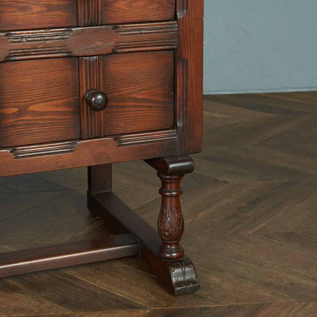 ERCOL Old Colonial 4-Drawer Tall Chest #82102