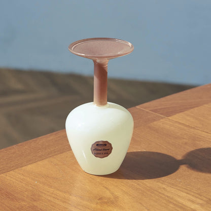MINI VASE TWO TONE / Brown×Beige