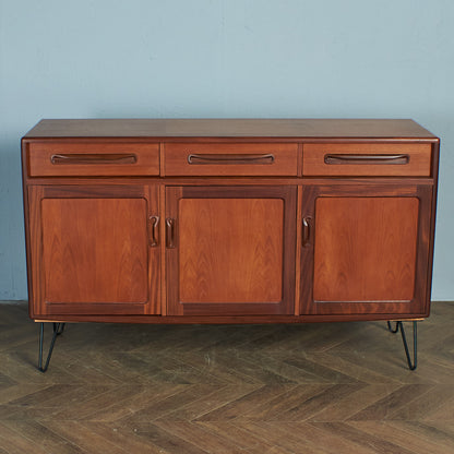 G-PLAN Fresco Vintage Sideboard / Custom Iron Hairpin Legs #76524