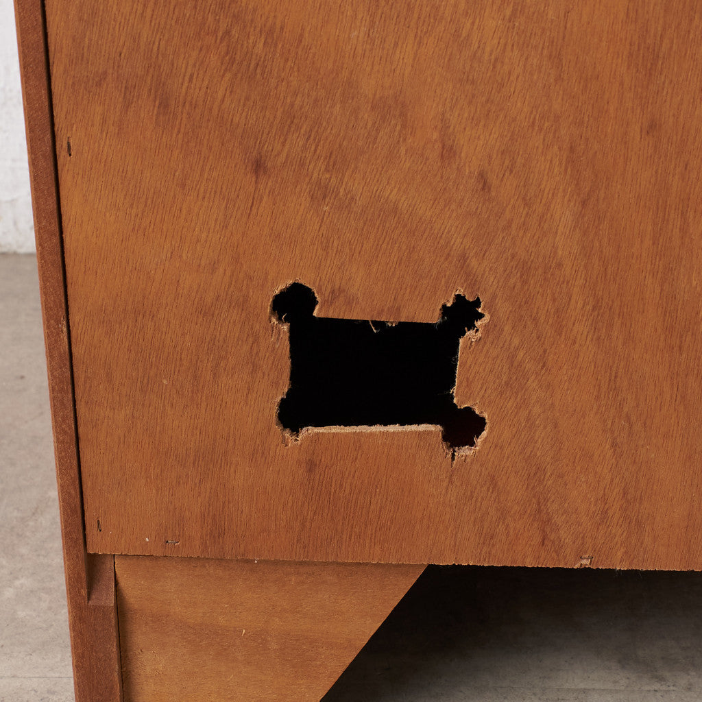 十字扉 ヴィンテージ キャビネット