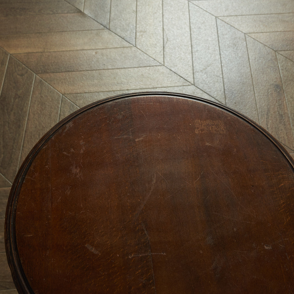 British Classic Burly Twist Leg Side Table #81725