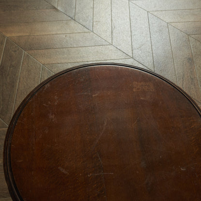 British Classic Burly Twist Leg Side Table #81725
