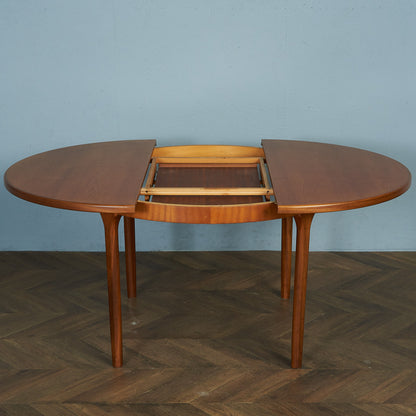 AHMcINTOSH Extension Round Dining Table / Repainted Top #82024
