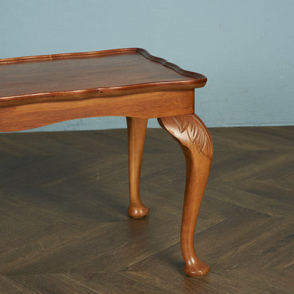 British classic walnut center table #79417