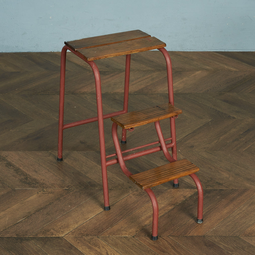 British Vintage Step Stool/Stepping Stool #81717