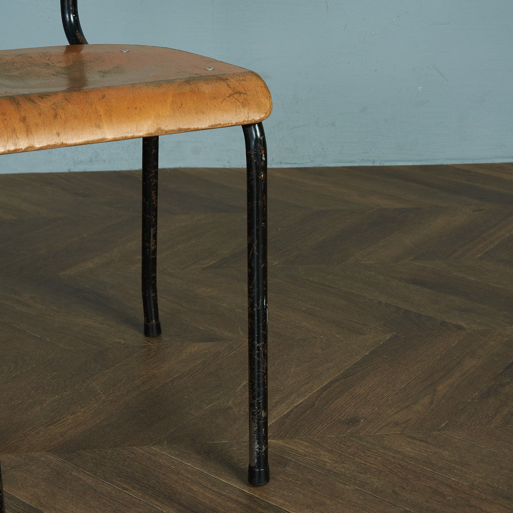 Lecluyse la toupie vintage school chair #74886