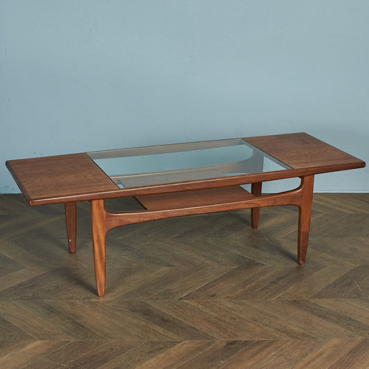 G-PLAN Long John Glass Top Coffee Table #74786