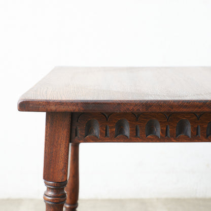 [67287] British classic oak side table