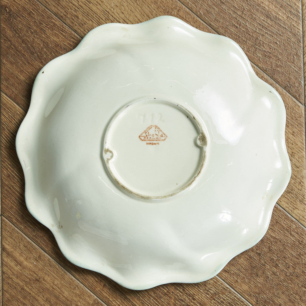 Strehla German Art Pottery Plate #81987