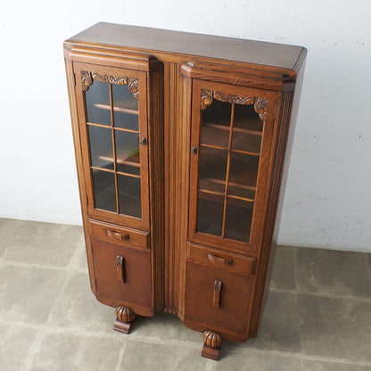 [67250] British classic Art Deco style bookcase