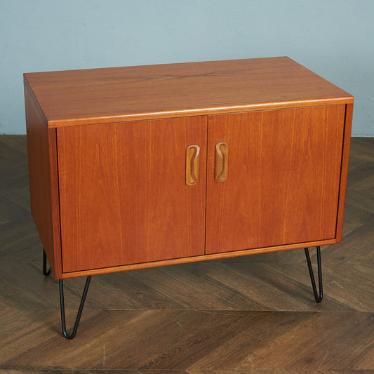 G-PLAN Fresco Side Cabinet / Custom Iron Hairpin Legs #80363