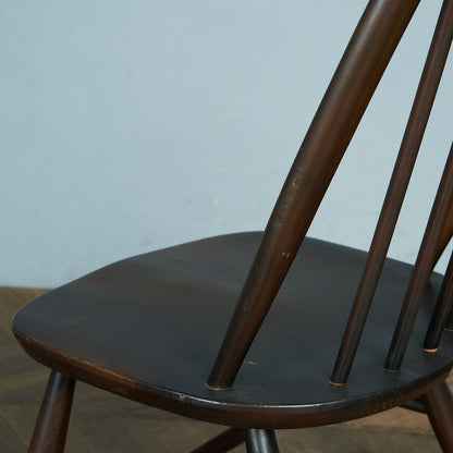 ERCOL Vintage Quaker Chair / Blue Label #66066