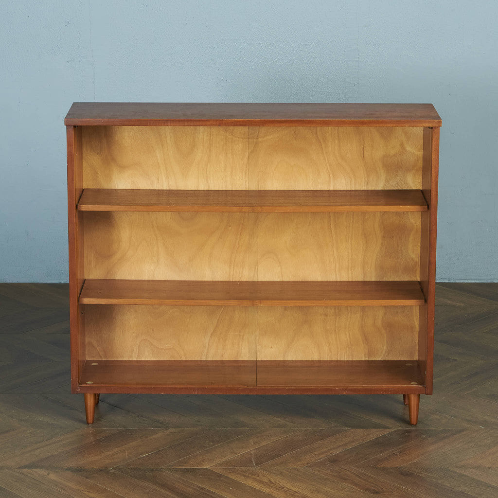 JONELLE Vintage Narrow Bookcase / Glass Cabinet #83855