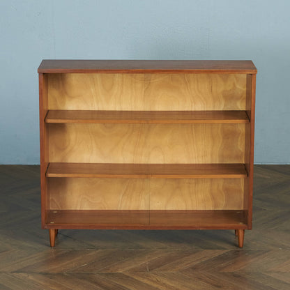 JONELLE Vintage Narrow Bookcase / Glass Cabinet #83855