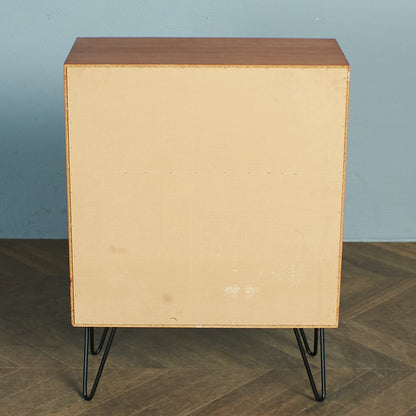 Danish Record Cabinet / Custom Iron Hairpin Legs #77321