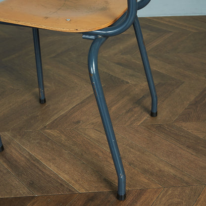 Lecluyse la toupie vintage school chair #74884