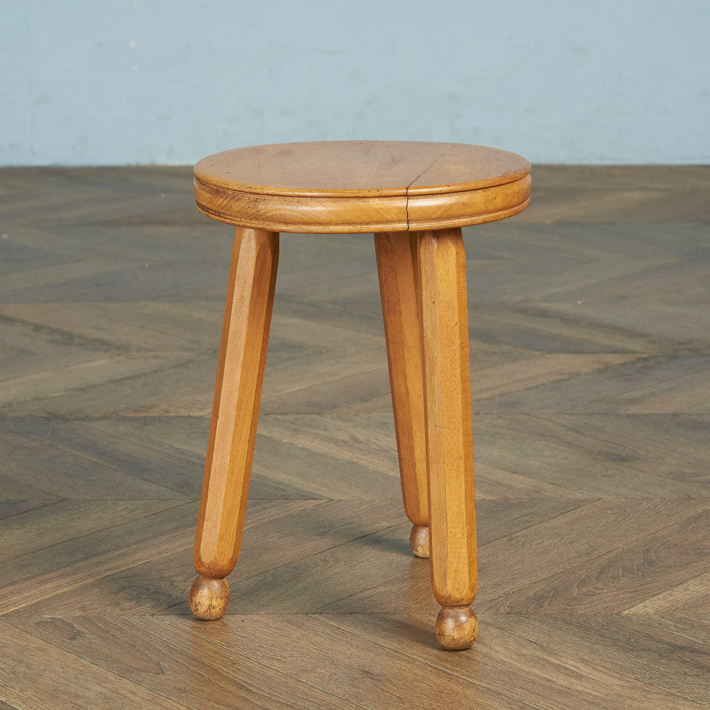 British antique milking stool #82037