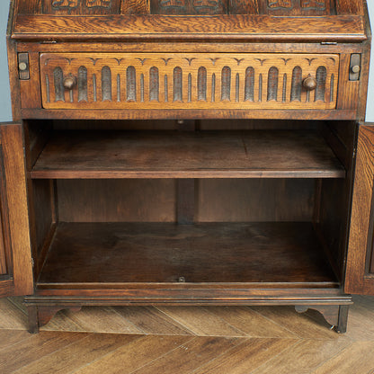 ジェイシーファニチャー Jaycee Furniture オーク材 ビューローブックケース #79353