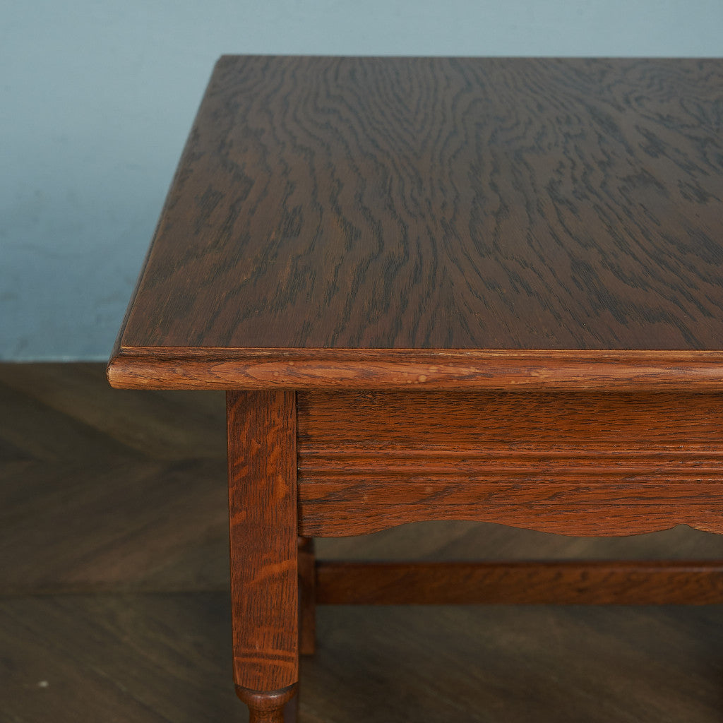 British classic oak coffee table #80307