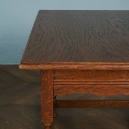 British classic oak coffee table #80307